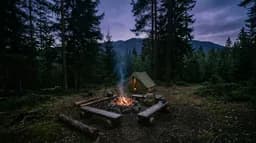 Campfire scene preview